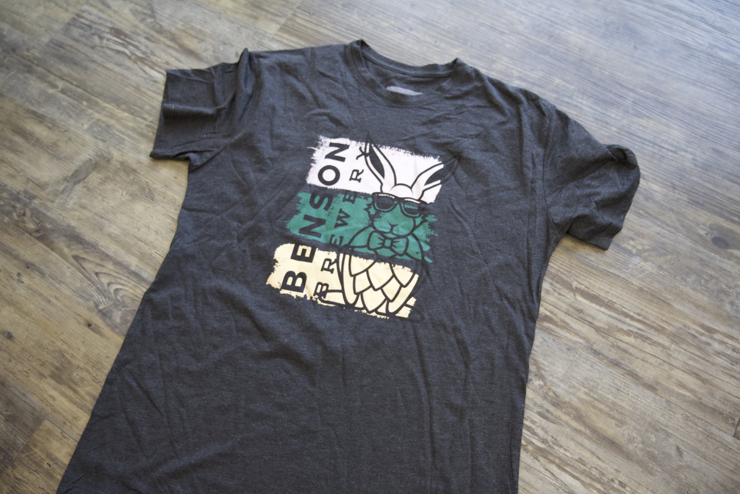 Benson Brewery Charcoal Tri-Color Tee — Benson Brewery